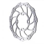 Disco Freno Storm Monoblocco 160mm Rohloff 4 Fori Argento - Leggero e Resistente