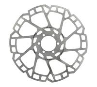 Disco freno strada - MTB 6 fori Elvedes 180 mm argento
