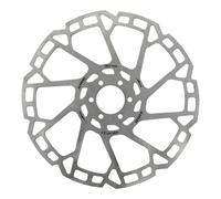 Disco freno strada - MTB 6 fori Elvedes 203 mm argento