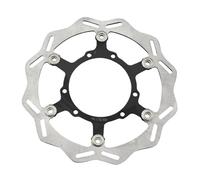 Disco Freno Supporto pinza freno a disco flottante anteriore da 260 mm e 320 mm, adatto per Honda CR CRF 250R 450R 250X 450X 450RX 2002-2022(260mm Black Disk)