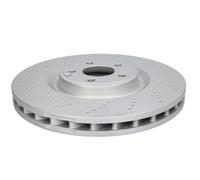 Textar Disco freno 92283905 anteriore ventilato perforato altamente carbonizzato 1 pezzo