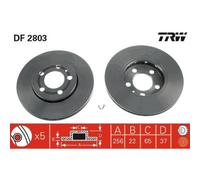 GIC217 TRW SEGNALATORE USURA FRENI ANTERIORI DISCOVERY 4.4 04>