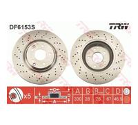 Trw Freno A Disco Mercedesc180 Df6153S