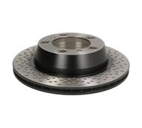 Disco freno TRW DF6298S posteriore, ventilato, perforato, 1 Pezzo
