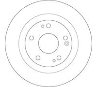 TRW DF6705 Disco freno