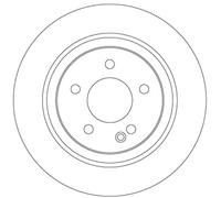 TRW DF6788S Disco freno