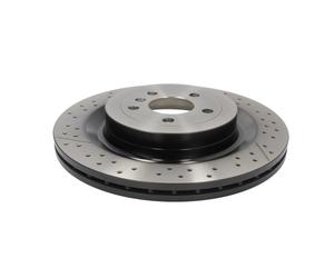 Disco freno TRW DF6835S posteriore, perforato, fessura, 1 Pezzo