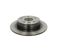 Disco freno TRW DF8083 posteriore, pieno, 1 Pezzo