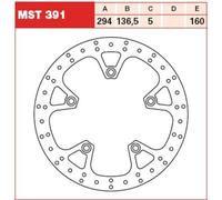 Disco freno TRW MST391, 1 Pezzo