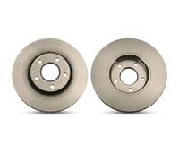 TRW Disco freno DF4277 anteriore ventilato altamente carbonizzato 1 pezzo