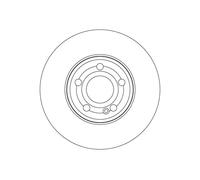 TRW Disco freno DF6769 ventilato 2x