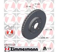 ZIMMERMANN 400.5551.20 Disco freno