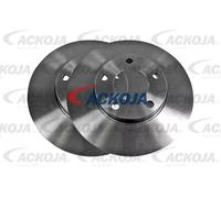 Disco freno (x2) ACKOJA A32-80007 per MAZDA 5 2.0 CD (CR19)