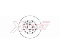 Disco freno XENERGY X602151 per DACIA RENAULT