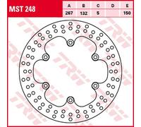 DISCO FRENO ZF ANTERIORE YAMAHA SR 125 '96-'03, SRX 600 '86-