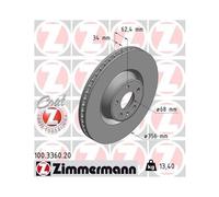 ZIMMERMANN 100.3360.20 Disco freno