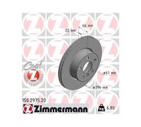 ZIMMERMANN 150.2975.20 Disco freno