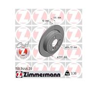 ZIMMERMANN 150.3446.20 Disco freno