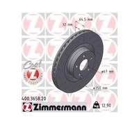 Disco Freno Zimmermann 400.3658.20 Coat Z per Mercedes Benz Mercedes Benz