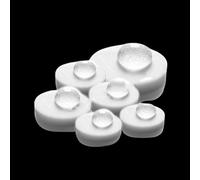 Disco fritta filtrante in polietilene idrofilo PE - 20 pezzi, diametro 5,8-49,5 mm, dimensione dei pori 20um for cartuccia SPE(Dia5.8mm)