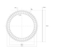 DISCO FRIZIONE GUARNITO FCC per SUZUKI GSX-R 750 1991-1991