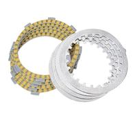 Disco frizione in acciaio, disco di attrito compatibile con Yamaha XT125R XT125X XTZ125 K/K XYZ125 YBR125 EK ED 598-16321-01 5 5RM-E6324-00 4