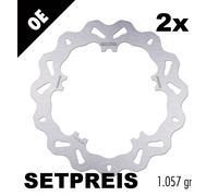 Disco Galfer Saluto DF823PW rigida 292 x 5 mm Set anteriore 2x