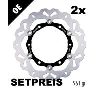 Disco Galfer Saluto nuoto DF525FLW 267 x 4 mm Set anteriore 2x