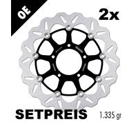 Disco Galfer Saluto nuoto DF765CW 310 x 5 mm Set anteriore 2x