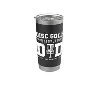 Disco Golf Player Dad The Idol Disc Golfer Disc Golf Player Bicchiere termico in acciaio inox doppia parete