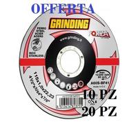 DISCHI DA TAGLIO KIT 10 PZ. PER ACCIAIO INOX 115X1X22,23MM MARCA GRINDING 984880