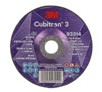 Disco Ibrido da Taglio e Sbavo 3M Cubitron 3L, 93314, 36+, T27, 100 mm X 3.2 mm X 15.88 Mm, En, 10/Pack
