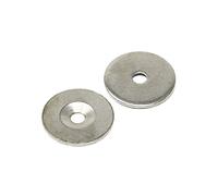 Disco In Acciaio Contrastano Per L'Uso Di Magneti, Appendi O Bombolette - 27mm Dia x 2mm Di Spessore x 5,2mm - Pacco Di 10