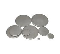 Disco in Acciaio Inossidabile 20 pezzi 6 mm 7 8 10 12 piastra circolare in acciaio inossidabile disco piatto rotondo foglio(1x6mm 20pcs)