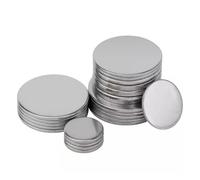 Disco in Acciaio Inossidabile Piastra circolare in acciaio inossidabile di spessore 0,5-3, mm, lamiera a disco, diametro 50/80/100/120/150/180/200/250/300(Thickness 0.5mm,Dia 180m)