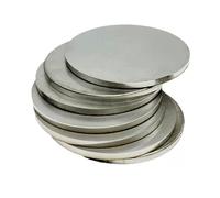 disco in acciaio inox, disco in metallo, Piastra rotonda in acciaio inossidabile 316L da 1 pz 3 mm di spessore, diametro 150 mm 200 mm 250 mm 300 mm Disco circolare in lamiera, disco rotondo(200mm*3mm
