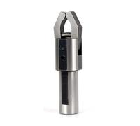 Disco in alluminio Estrattore for tornio a due griffe CNC, estrattore automatico for alimentatore di schiuma con morsetto intervallo di serraggio 2-40 mm(Round Shank,16MM)