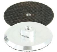 Disco in alluminio MAR-POL con velcro per dischi da 100 mm