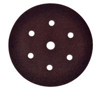DISCO IN CARTA VELCRATO 'P64E' 7 FORI ø mm 150 x14 - grana 100 50 PZ