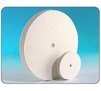 DISCO IN FELTRO DIAMETRO 150 PER MOLA