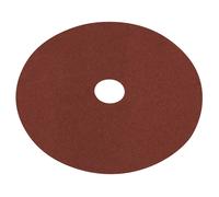 Disco In Fibra Con Supporto Sealey 115Mm - 60Grit Confezione Da 25 WSD4560