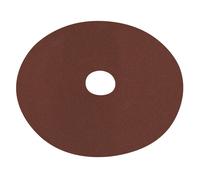 Disco In Fibra Con Supporto Sealey 125Mm - 120Grit Confezione Da 25 WSD5120