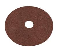 Disco In Fibra Con Supporto Sealey Ø125Mm - 24Grana Confezione Da 25 WSD524