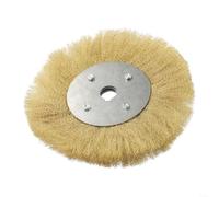 Disco in filo di ottone piatto morbido per smerigliatrici, 100 dimensioni da 250 mm, perfetta per la preparazione e la lucidatura delle superfici (250 mm x 32 mm)