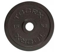 Toorx Disco ghisa nero bilancieri foro Ø25 mm pesi da da 0,5 a 20 kg TRI GRIP