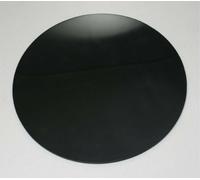 Disco in plexiglass nero lucido Dischi 3 mm Taglio Laser tondo cerchio rotondo