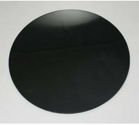 Disco in plexiglass nero lucido Dischi 3 mm Taglio Laser tondo cerchio rotondo