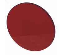 Disco in plexiglass rosso trasparente Dischi 3 mm Taglio Laser cerchio rotondo