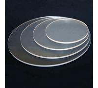 Disco in plexiglass trasparente Dischi 3 mm Taglio Laser Tondo cerchio rotondo