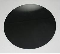 Disco in PMMA CRYLUX COLATO nero Dischi 3 mm Taglio Laser Tondo cerchio rotondo varie misure da 5cm a 90cm diametro (DIAMETRO 45cm)